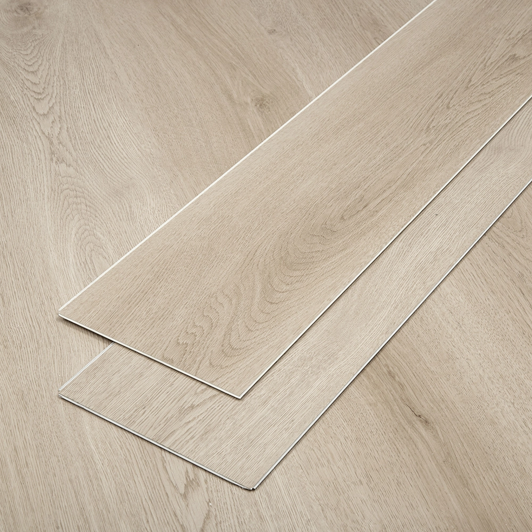 Piso Vinílico SPC  simil madera  CON MANTA 4+1mm capa de uso 0,5 (2,16m2 por caja)