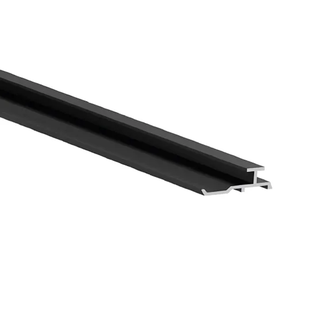 Perfil union INVISIBLE para decopanel aluminio negro